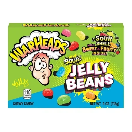 Warheads Sour Jelly Beans (113g)