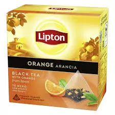 Lipton Orange Black Tea Box	20Tea Bags