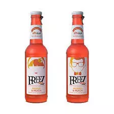 Freez Mango & Peach Malt Beverage " Non-Alcoholic " Glass Bottle	275ml