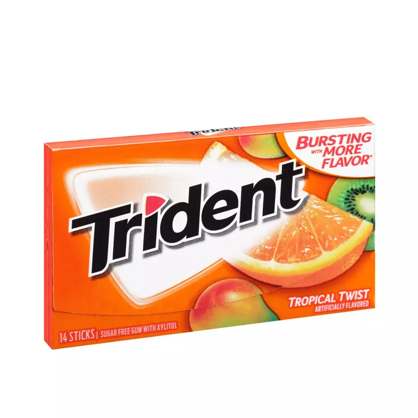 TRIDENT TROPICAL TWIST 14STICKS