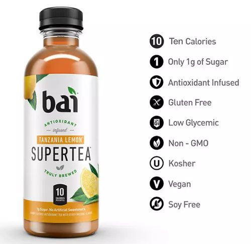 BAI ANTIOXIDANT LEMON 530ML