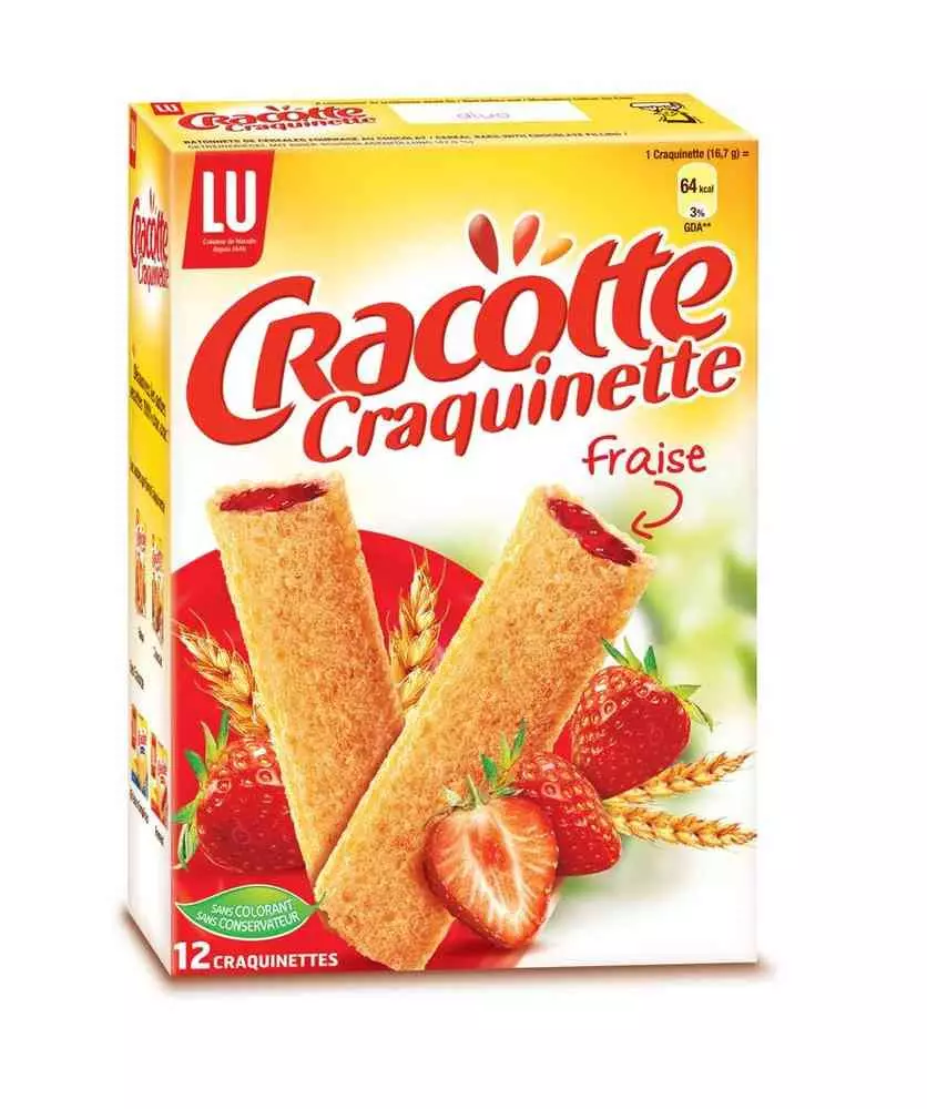 LU CRACOTTE FRAISE 200GR