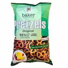 Baker Original Lemon & Chili Pretzels	250g