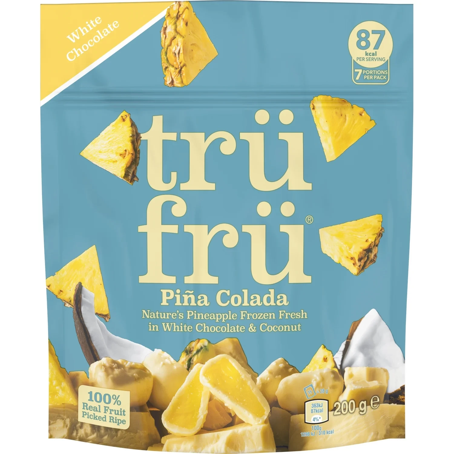 TRUFRU PINEAPPLE 200G