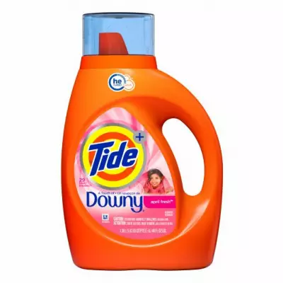 TIDE Plus A Touch Of Downy Laundry Detergent, He Compatible, April Fresh, 29 Loads 1.36L
