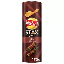 Lay's Stax Barbecue Potato Chips	170g