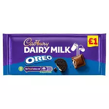 Cadbury Dairy Milk Oreo Chocolate	120g