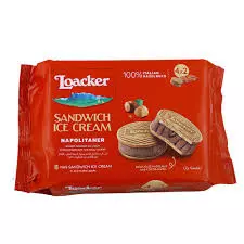 Loacker Napolitaner Smooth Hazelnut Ice Cream Sandwich	264g