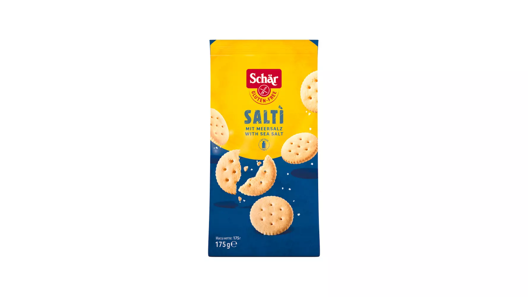 SCHAR GLUTEN FREE SALTI BISCATIES 175G