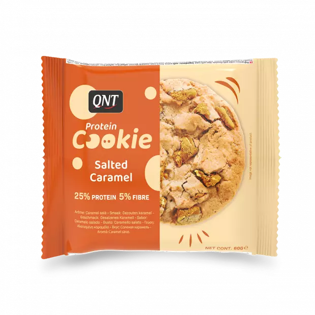 QNT Protein Cookie Salted Caramel 60g