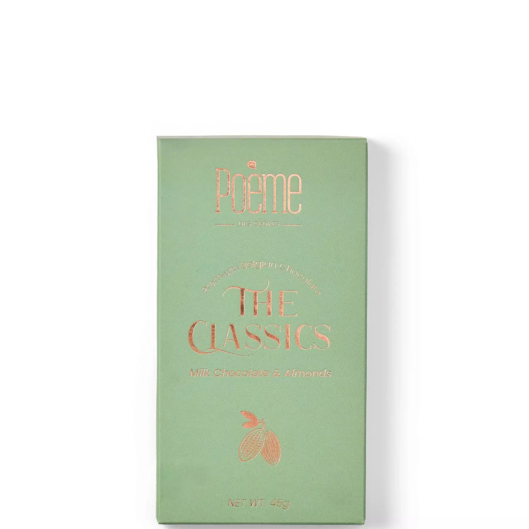 POEME THE CLASSICS MILK CHOCO & ALMONDS 45G