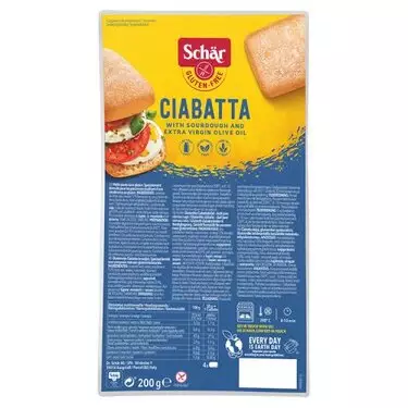 Schär Gluten Free Ciabatta Bread 200g SchärSKU