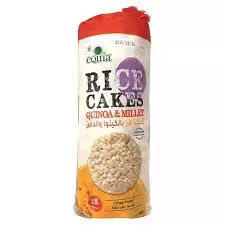 Equia Whole Grain Quinoa & Millet Rice Cakes	125 g