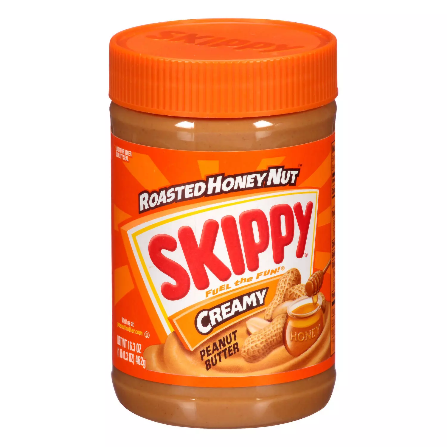 Skippy Creamy Peanut Butter Roasted Honey Nut, 462g