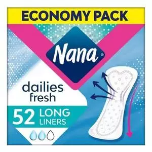 Nana Dailies Fresh Pantyliners Long Liners Economy Pack