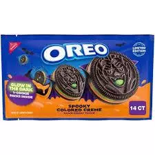 OREO SPOOKY COLORED CREME 202G