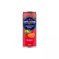 Sanpellegrino Aranciata Blood Orange Sparkling Drink Can	330ml