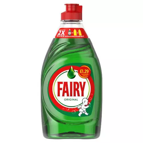 Fairy Original Washing Up Liquid Green with LiftAction PMP 320ml