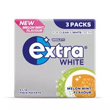 Extra Sugar Free Peppermint Chewing Gum	3Packs x 9Pieces