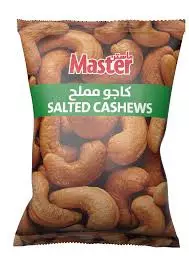 Master Salted Cashews Bag	80g