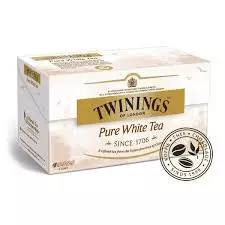 Twinings Pure White Tea Light Flavour Box	25Tea Bags