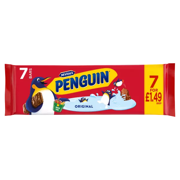 Mcvities Penguin Original Milk Chocolate 172G