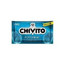 Chivito Sugar Free Peppermint Chewing Gum	8.5g - 5Pieces