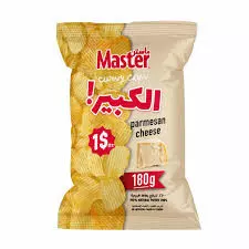 Master Curvy Parmesan Cheese Potato Chips	180g
