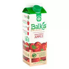 Balkis Apple Juice Large Box	1L