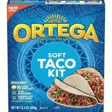 Ortega Soft Taco Kit 443G