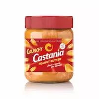 Castania Crunchy Peanut Butter Spread Jar	360g