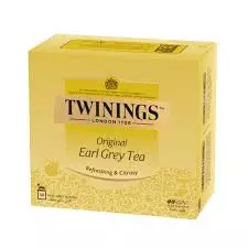 Twinings Earl Grey Black Tea Light Flavour	50Tea Bags