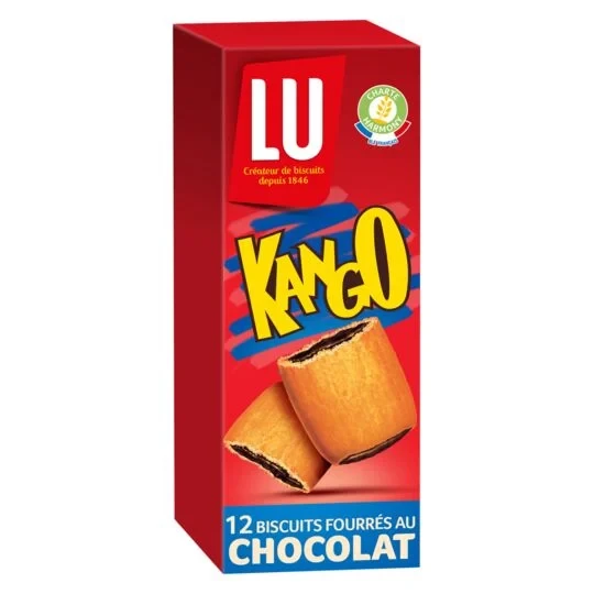 LU Kango Biscuits fourrés au chocolat 225g