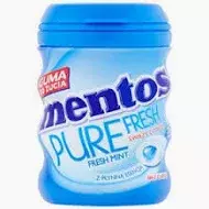 MENTOS CHEWING GUM PURE FRESH MINT 50P