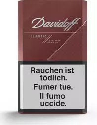 Davidoff Classic Cigarettes	1Carton Pack