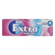 Extra Sugar Free Bubblemint Chewing Gum	14g