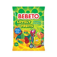 Bebeto Lovely Fruits Jelly Gums	80g