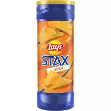 Lay's Stax Cheddar Potato Chips	155.9g