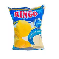 Ringo Salted Potato Chips Small Bag	22g