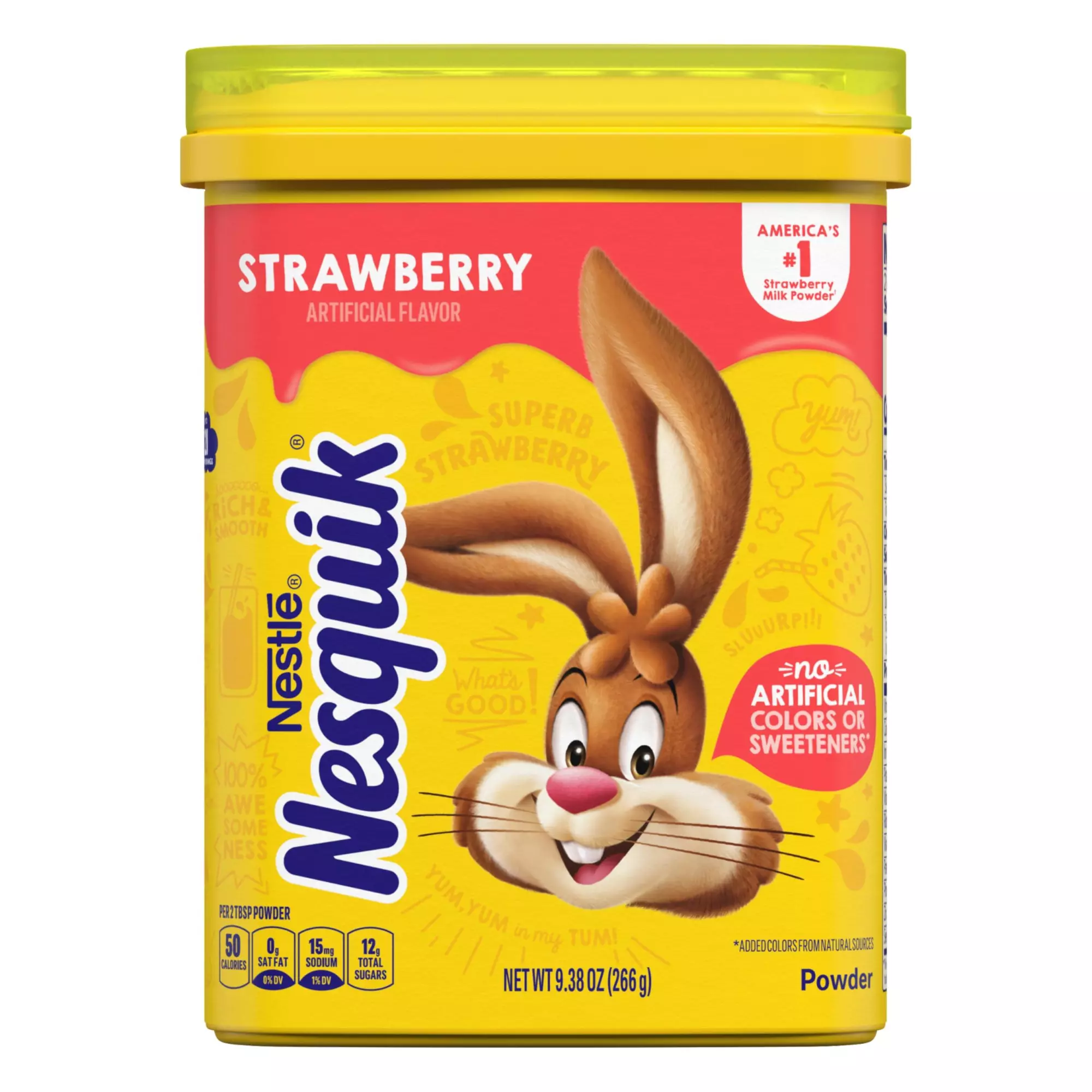 Nesquik Strawberry Powder Drink Mix 285G