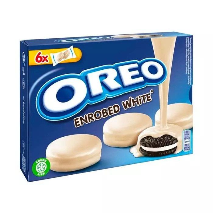 OREO COVERED CHOCOLATE WHITE 246 GR