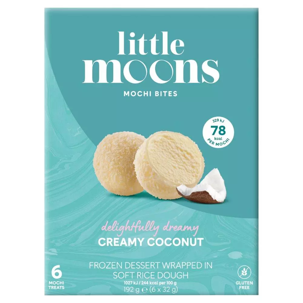 LITTLE MOONS COCONUT  MOCHI 192G