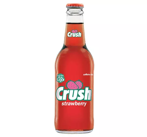 CRUSH STRAWBERRY SODA 355ML