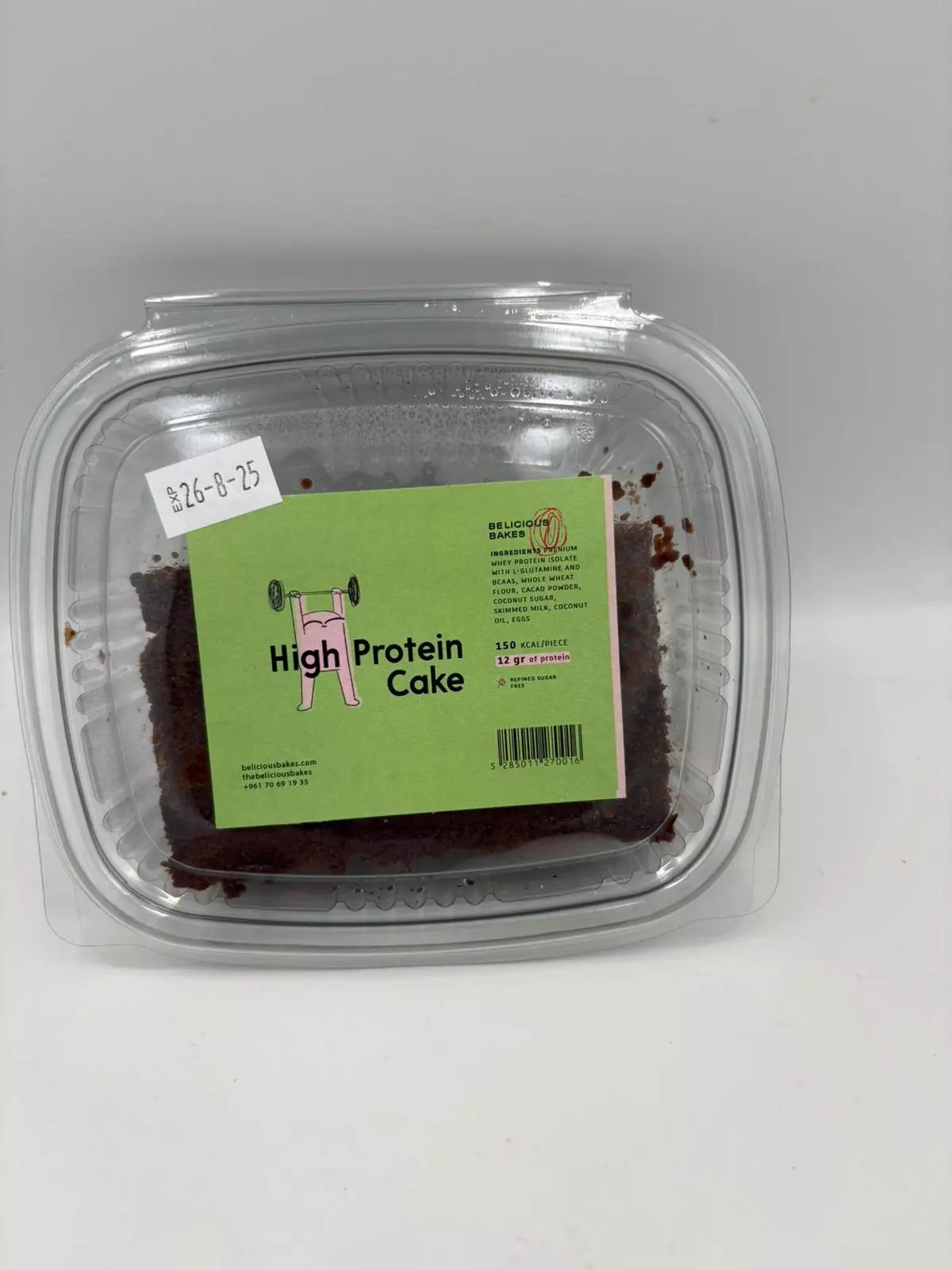 Belicious bakes High protein cake