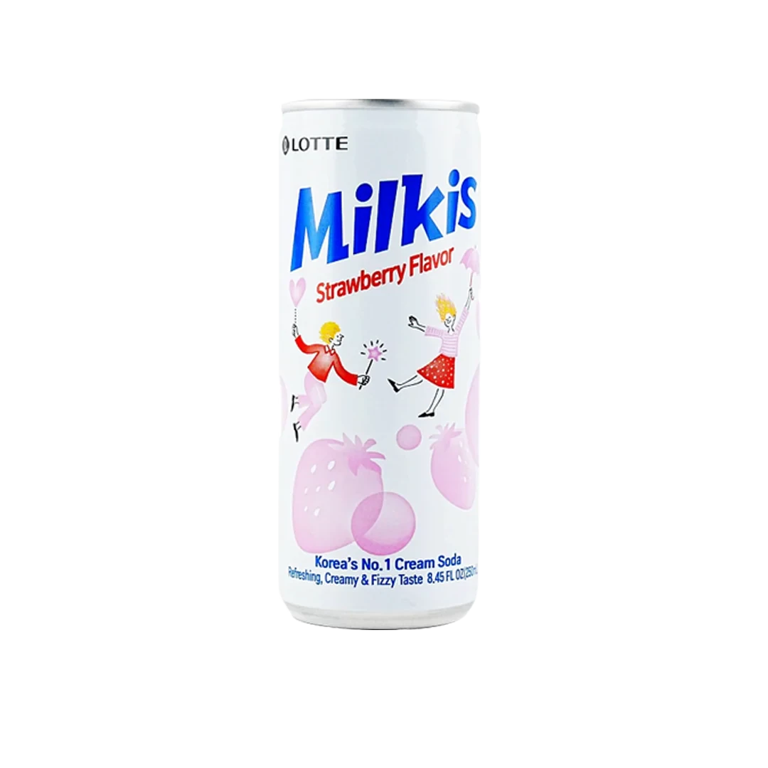 Milkis Soda Drink | Strawberry Flavor 250ml