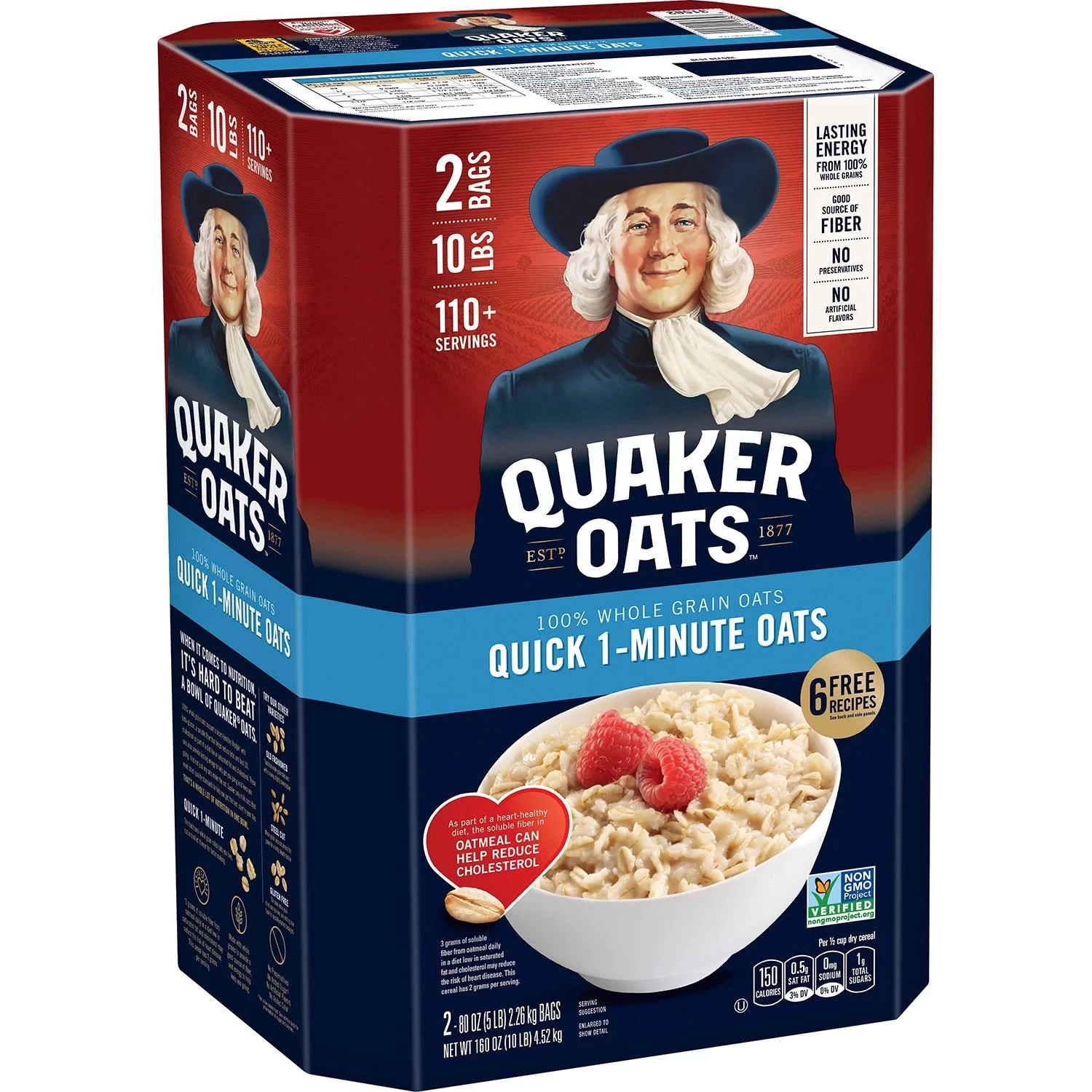 Quaker Oats Quick 1-Minute oats 2.26kg
