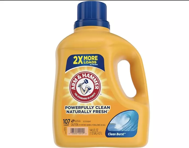 Arm & Hammer Clean Burst, 107 Loads Liquid Laundry Detergent 4.27L