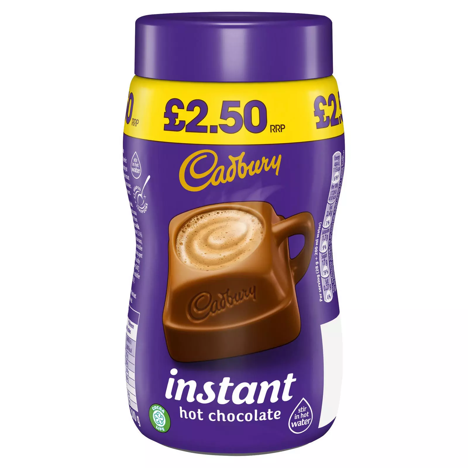 CADBURY INSTANT HOT CHOCOLATE 300 GR
