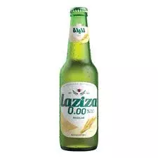 Laziza Regular Malt Beverage " Non-Alcoholic " Glass Bottle	330ml