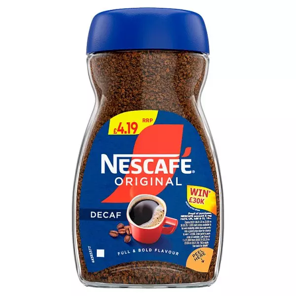 Nescafe Original Decaf Pm £4.19 95g